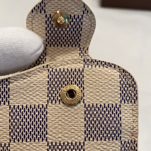 LOUIS Vuitton Damier Etui Lunettes Glasses case - Picture 12 of 12